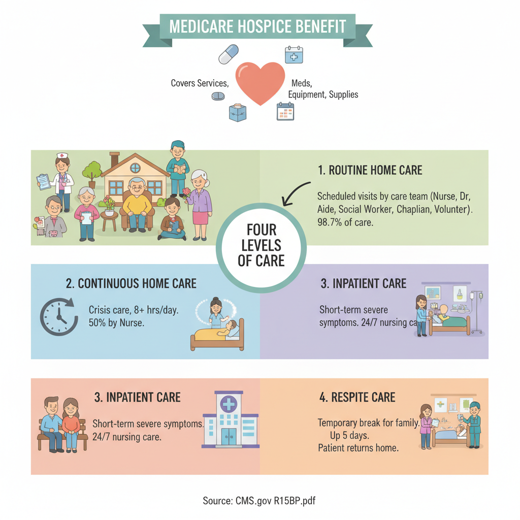 The Four Levels of Hospice Care - Precious Hospice